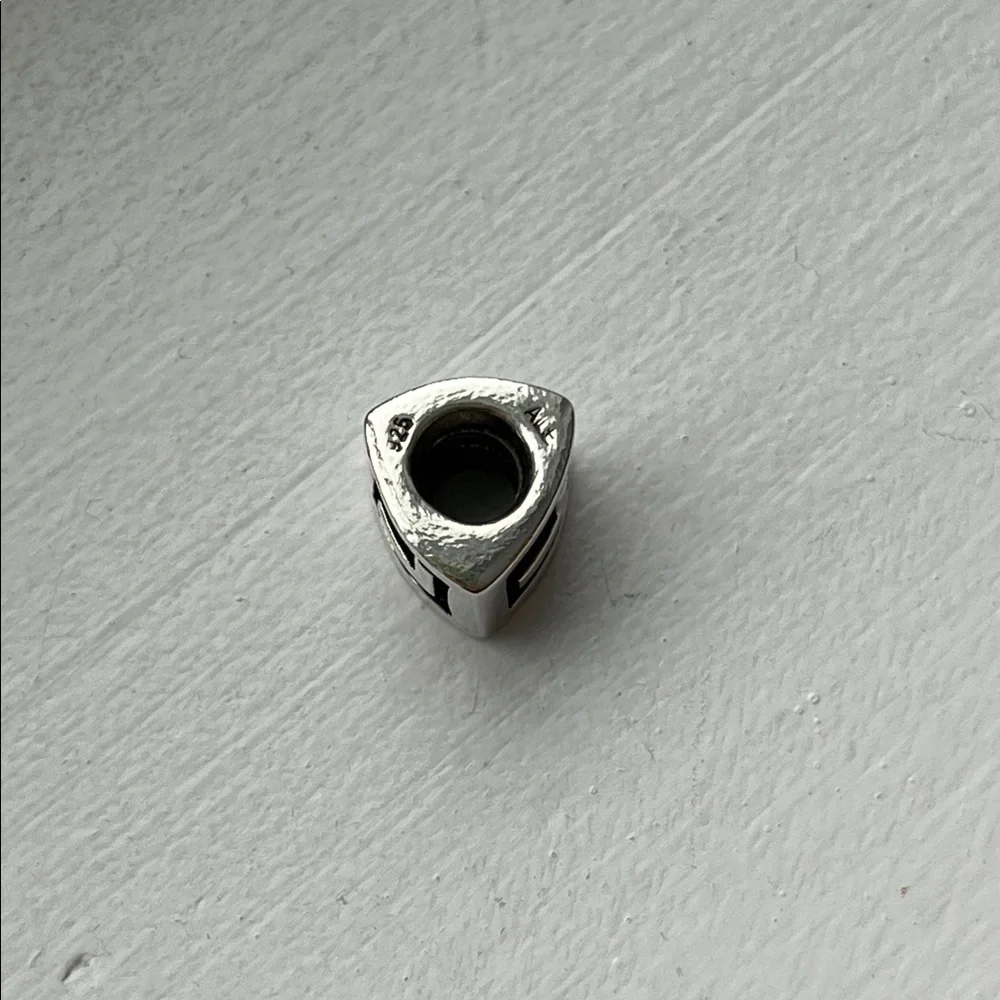 Retired Pandora Sterling Silver Alphabet Charm- Letter L - Picture 3 of 3